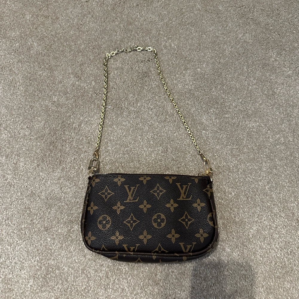 Louis Vuitton Brown Monogram Shoulder Bag